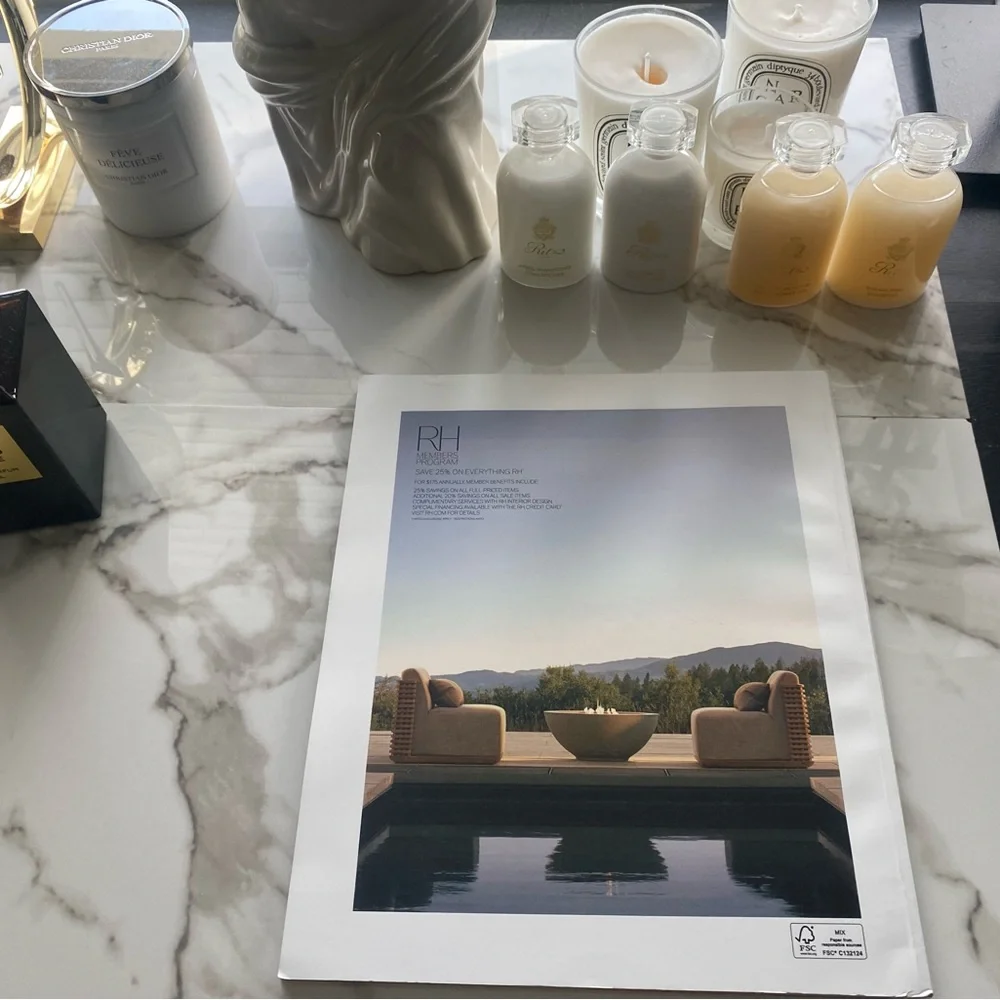 RH DESIGNER COFFEE TABLE BOOK
